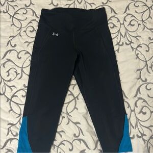 Under Armour Kids Leggings - Black and Blue